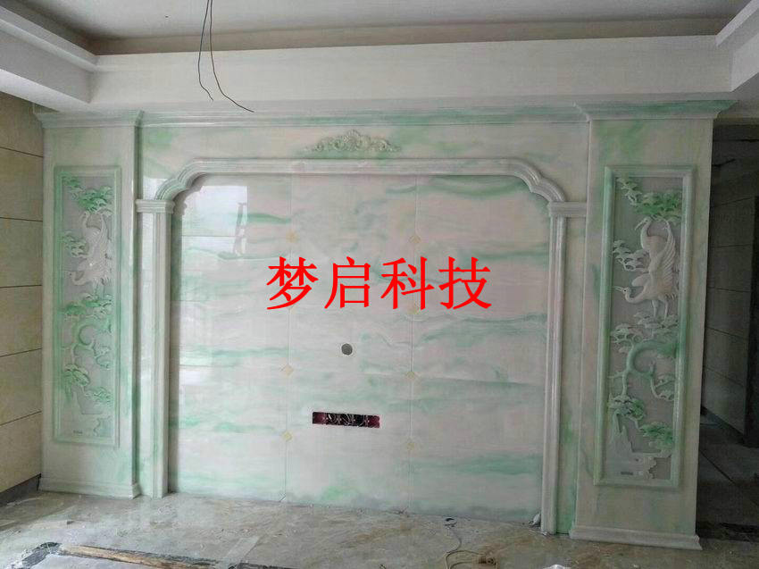 仿玉背景墻、羅馬柱系列
