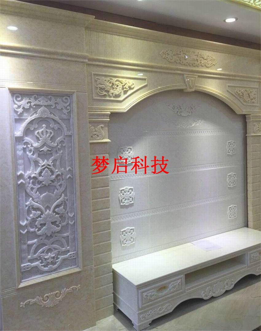 仿玉背景墻、羅馬柱系列