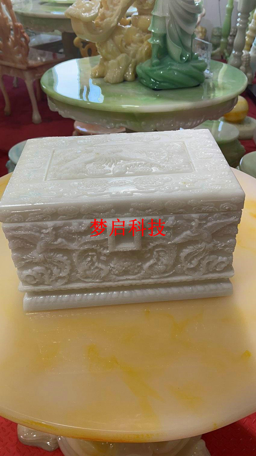 仿玉棺材、壽材、骨灰盒系列
